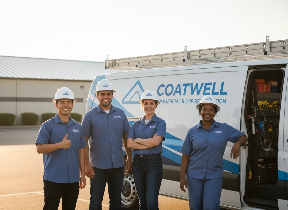 Commercial roof coating company in La Marque, TX